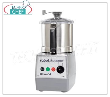ROBOT COUPE - Cutter-Homogenisator Blixer 4, 4,5-Liter-Tank, 2 Geschwindigkeiten, Abm. mm 242 x 304 x 444h