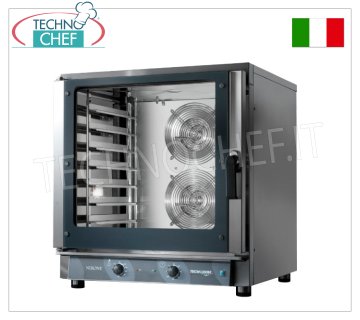 TECNODOM - Elektrischer Heißluftofen 7 Bleche GN 1/1 oder cm 60x40, Abm.mm.840x920x935h