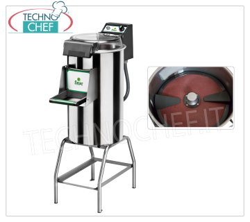 FIMAR - Technochef, Professioneller Kartoffelschäler auf Ständer, Tragkraft 10 kg, Mod.PPF/10