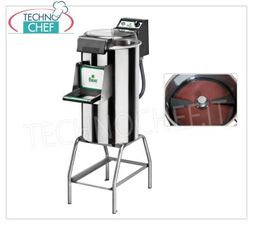 FIMAR - Technochef, Professioneller Kartoffelschäler auf Ständer, Tragkraft 18 kg, Mod.PPF/18