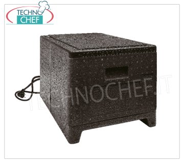 ISOTHERMISCHER BEHÄLTER aus POLYPROPYLEN für GN 1/1 BEHÄLTER mit STECKDOSE