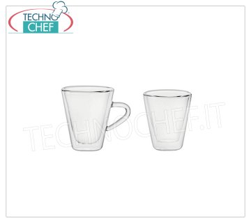 Kaffee- und Cappuccinotassen aus Glas