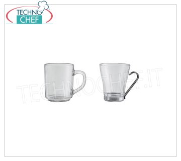 Kaffee- und Cappuccinotassen aus Glas GEHÄRTETES GLAS, ARCOROC