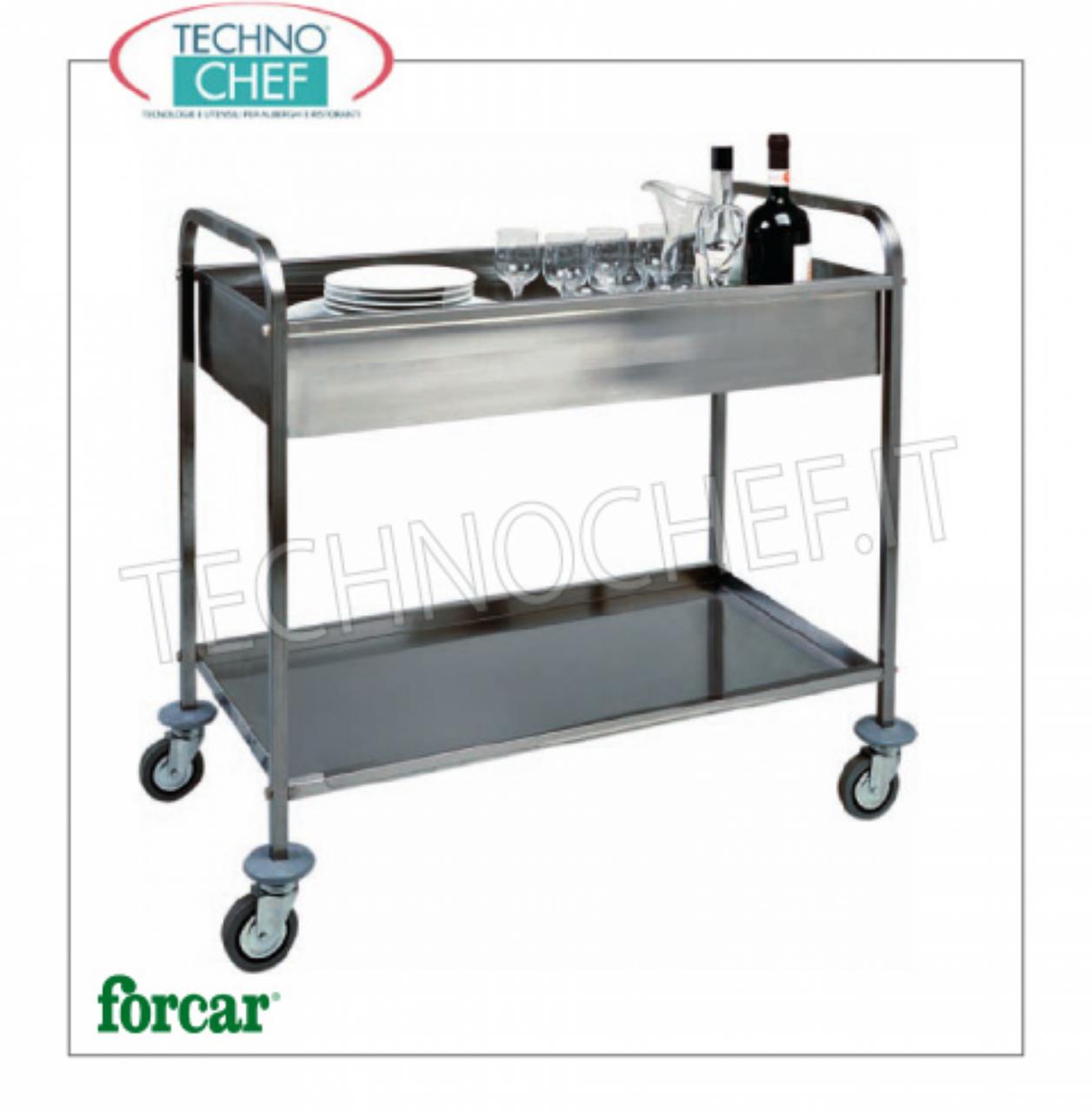 Trolleys-Schrott Edelstahl | Wagen | Technochef.it