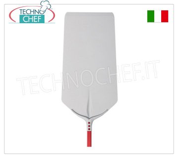 Rechteckige Pizzaschaufel. 40x80 cm zum Backen aus Aluminium, Tulpenlinie