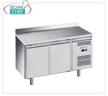 Forcold – Kühltisch, Temp.-18°/-22°C, 2 Türen und Rückwand, mit Monoblock, Plug-in-System, Klasse E – Mod.M-GN2200BT-FC Gefrierschrank-Gefriertisch, 2 Türen und Rückwand, mit Monoblock, Stecksystem, Fassungsvermögen 282 Liter, Temp. -18°/-22°C, Gastronorm 1/1, belüftet, umweltfreundlich in Klasse E, Gas R290, V.230/1, Kw.0,675, Gewicht 96 kg, Abm.mm.1360x700x950h