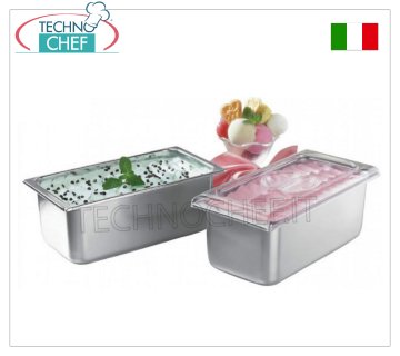 Tabletts - Eisbehälter aus Edelstahl