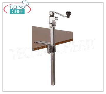 Manueller Dosenöffner für die Arbeitsplatte mit 56 cm langer Stange – für Gläser mit einer maximalen Höhe von 40 cm