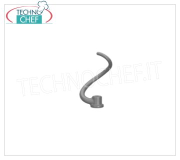 KITCHENAID – Silberbeschichteter Spiral-Knethaken