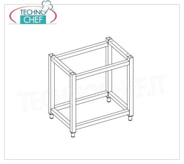 Technochef - Basis für Ofen 4 Tabletts GN1 / 1 Basis für 4 GN 1/1 Tablett Backofen