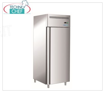 Forcold – Gefrier-Gefrierschrank, Temperatur -18°/-22°C, Klasse E, Mod.G-GN650BT-FC Gefrier-/Gefrierschrank, 1 Tür, 650 l, Temp.-18°/-22°C, ökologisch in Klasse E, Gas R290, belüftet, GN 2/1, V.230/1, Kw.0,52, Gewicht 124 kg, Abmessung 740 x 830 x 2010 mm