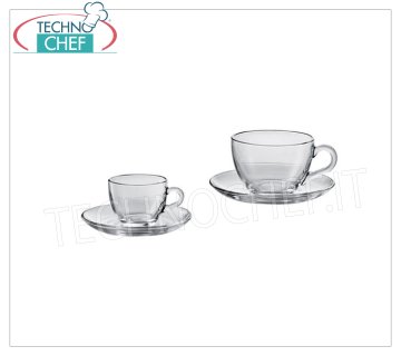 Kaffee- und Cappuccinotassen aus Glas
