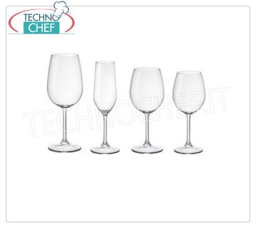 Gläser für den Tisch – komplett abgestimmte Serie CABERNET-GLAS, BORMIOLI ROCCO, neue Riserva-Kollektion. Kristalline Verkostung