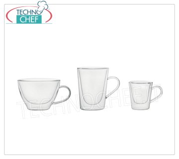 Kaffee- und Cappuccinotassen aus Glas