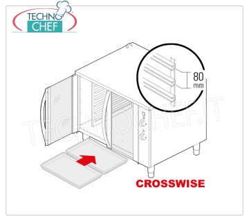 TECHNOCHEF - Gärschrank für 14 Gebäckbleche 600x400 mm