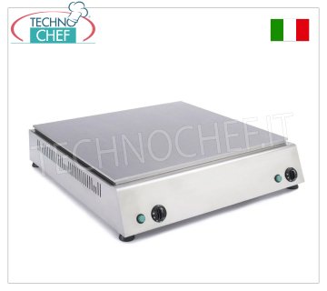 TECHNOCHEF - Professioneller elektrischer Piadina-Wärmer für die Arbeitsplatte, 4 Piadinas Ø 30 cm, Mod. 999.1645