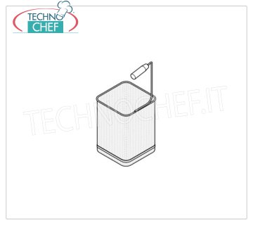 TECHNOCHEF - 1/6 DX Korb für Nudelkocher, Mod.9CS1 / 6 DX
