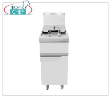 ATOSA - GASFRITEUSE auf SCHRANK, 1 BECKEN mit 21 l, 17 kW