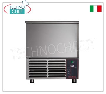 TECNODOM - Schockfroster für 5 GN 1/1 Tabletts (325x530 mm) oder Gebäcktabletts 600x400 mm