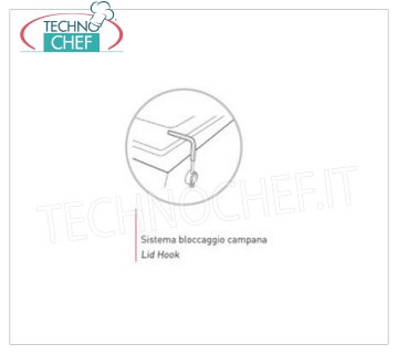 TECHNOCHEF - Glockenhalter, Mod.BF Bell Stop Bar