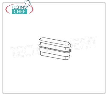 TECHNOCHEF - Ovaler Teflonstopfen, Mod.TPTO