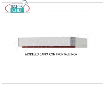 Einzelhaubenmodul mit Edelstahlfront Einzelhaubenmodul mit Edelstahlfront für Backöfen mod. ES9 / I und ES9 / R, Abmessung: 1320 x 1430 x 160 h