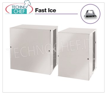 Hersteller / FAST ICE Eismaschinen mit vertikalen Würfeln ohne Ablagerung 