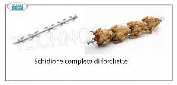 Rotisserie-Spucke
