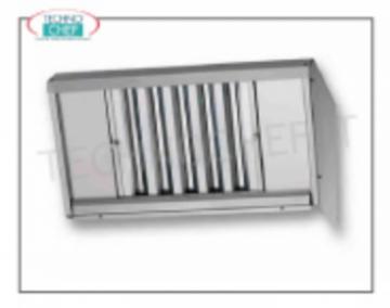 Arbeitsplattenhaube mit Edelstahlfiltern