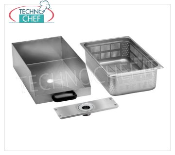 FIMAR - Technochef - Schublade mit Edelstahlfilter, Mod.CCF