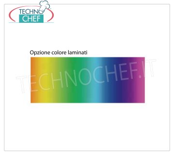 TECHNOCHEF - Laminat-Farboption, Mod.OPT87002 Spezielle Laminat-Farboption für Mod.H800, H1200