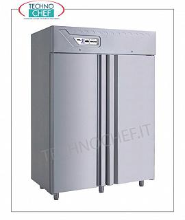 Abnehmbare Frigor 2 Türen, lt.1400 2-türiger Kühlschrank, herausnehmbar, belüftet, temp. -2 ° + 8 °, lt.1400, Edelstahl 304