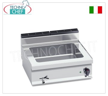 TECHNOCHEF – Professionelles elektrisches Bain-Marie-Gerät, Kapazität 2 x GN 1/1, Mod. E7BM8B