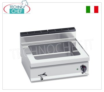 TECHNOCHEF – Professionelles elektrisches Bain-Marie-Gerät, Kapazität 2 x GN 1/1, Mod. E7BM8B ELEKTRISCHER ZÄHLER BAIN MARIE, BERTOS, Linie MACROS 700, Serie CONSTANT, mit Tank für 2 GN 1/1-Behälter (ausgenommen), V.230/1, Kw.2,4, Gewicht 28 kg, Abm.mm.800x700x290h