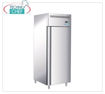 Forcold - Gefrier-Gefrierschrank, 429 l, belüftet, Temp. -18°/-22°C, Mod.G-SNACK400BT-FC Gefrier-Gefrierschrank, Professional, Snack Line, 1 Tür, Fassungsvermögen 429 Liter, Temperatur -18°/-22°C, mit Ventilator und internem Luftförderer, Gas R290, V.230/1, Kw.0,675, Gewicht 115 Kg, Abm.mm.680x710x2010h