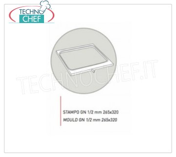TECHNOCHEF - Anticorodal-Aluminiumform, Mod. GN1/2
