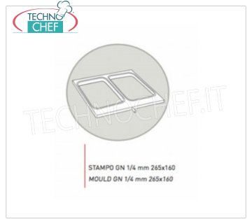 TECHNOCHEF - Anticorodal-Aluminiumform, Mod. GN1/4