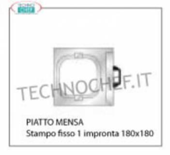 Feste Form für Siegelmaschinen Feste Matrize mit 1 FUSS für die Modelle JPTSM102-R / JPTSS102-R