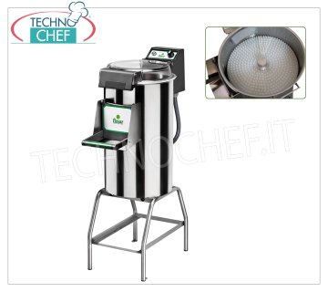 FIMAR - Technochef, Professioneller Muschelwascher auf Ständer, Tragkraft 6/10 kg, Mod. LCF/10