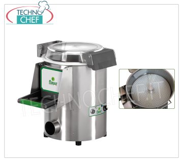 FIMAR - Technochef, Professionelle Muschelwaschmaschine, Tragkraft 3/5 kg, Mod. LCN/5