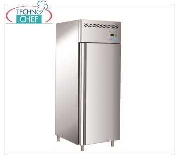 Forcold - 1-türiger Kühlschrank, Premium-Linie, mit Monoblock, Stecksystem, lt.605, Temp.+0°/+8°C, belüftet, GN 2/1, Klasse A, Mod.M-GNH610TN- FC