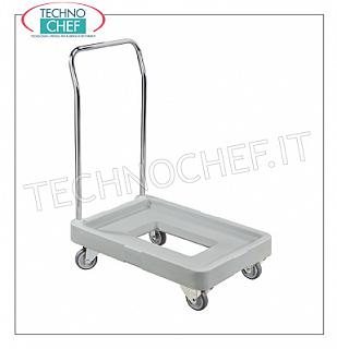 TECHNOCHEF - Trolley aus Polyethylen mit verchromtem Griff, Mod.MAXI0012