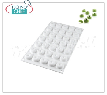 Silikonform '' Micro Savarin '', Ø26 h 12 mm