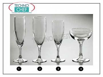 Gläser für den Tisch - komplette koordinierte Serie FLÖTENGLAS, ARCOROC, Eleganzkollektion