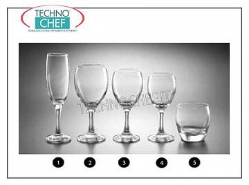 Gläser für den Tisch - komplett koordinierte Serie GLAS WASSER, PASABAHCE, kaiserliche Sammlung