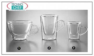Kaffeetassen - Glas Cappuccino CUPKAFFEE‘, LUIGI BORMIOLI, Duos Sammlung Thermal