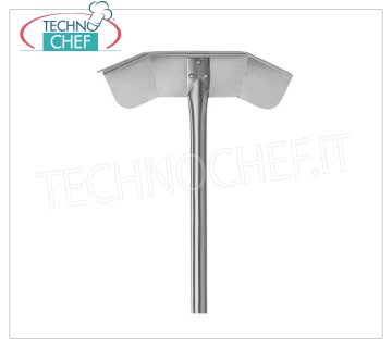 TECHNOCHEF - Ascheschaufel aus Edelstahl, Mod.2763B