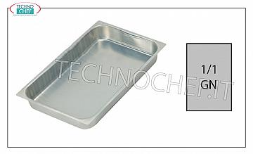 Gastronorm Aluminiumschalen Aluminium Backblech G / N 1/1 H cm 2