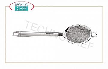 Serie 48278 mit Edelstahl-Griff Strainer 18/10 Edelstahl, Durchmesser 7 cm, 23 cm lang, rostfreier Griff