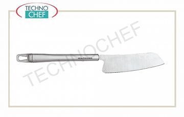 Serie 48278 mit Edelstahl-Griff Mannaietta für Käse, 18/10 Edelstahl Klinge, 23,5 cm lang, rostfreier Griff